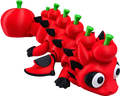 Wiggle3D Apple Dragon in red, green, black and white