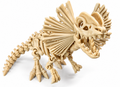 Wiggle3D bone articulated Dilophosaurus dinosaur