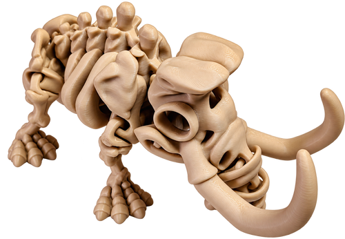 Wiggle3D bone articulated Mammoth