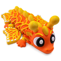 Wiggle3D yellow and orange articulated Butterfly Dragon